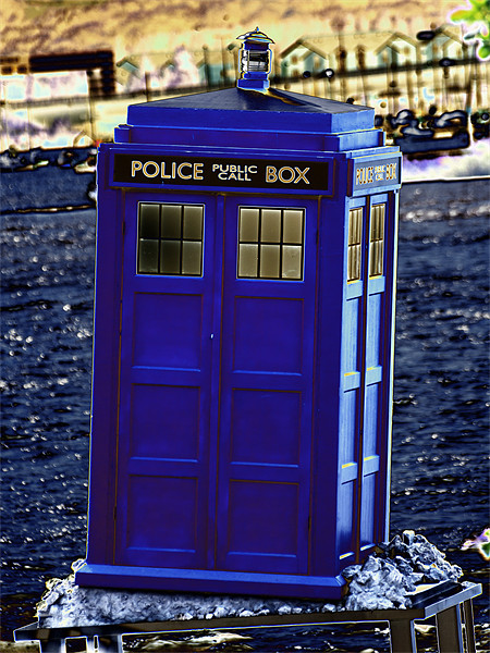 The Tardis Picture Board by Steve Purnell