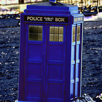 Buy canvas prints of The Tardis by Steve Purnell