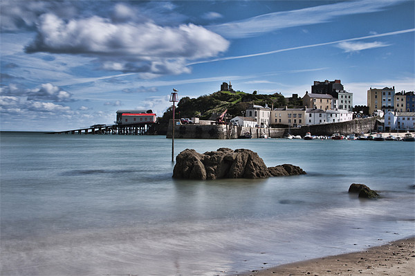 Tenby Harbour 3 Picture Board by Steve Purnell