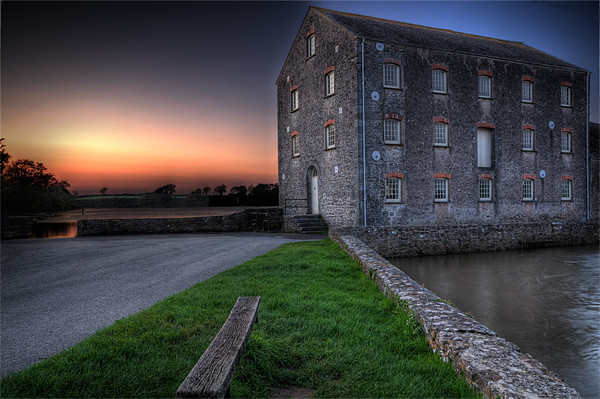 Carew Tidal Mill Pembrokeshire Picture Board by Steve Purnell