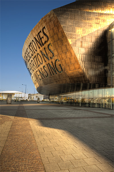 Wales Millennium Centre 2 Picture Board by Steve Purnell