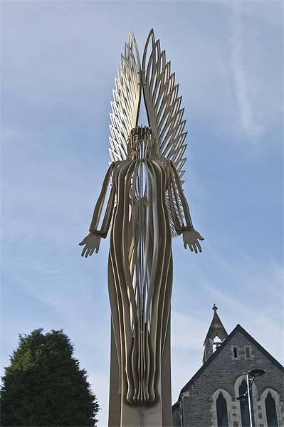 The Angel of Bargoed 2 Picture Board by Steve Purnell