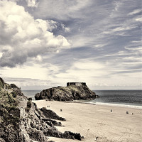 Buy canvas prints of St Catherines Island 2 by Steve Purnell