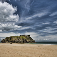 Buy canvas prints of St Catherines Island 3 by Steve Purnell