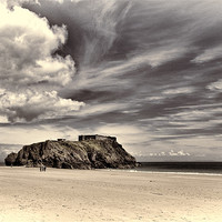 Buy canvas prints of St Catherines Island 4 by Steve Purnell