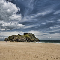 Buy canvas prints of St Catherines Island 5 by Steve Purnell