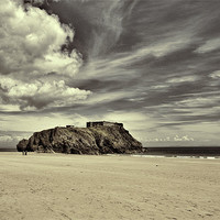 Buy canvas prints of St Catherines Island 6 by Steve Purnell