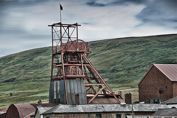 Big Pit Colliery Blaenavon Picture Board by Steve Purnell