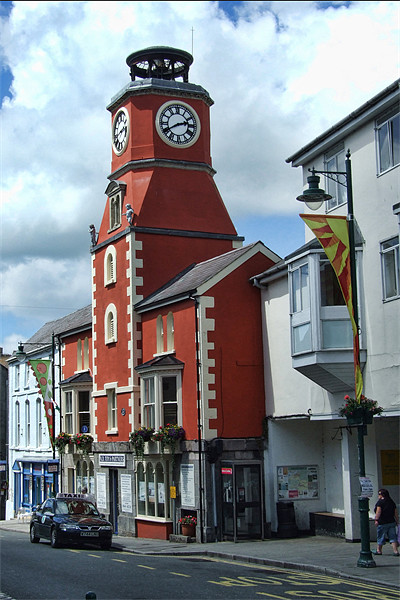 The Clock Tower Pembroke Picture Board by Steve Purnell