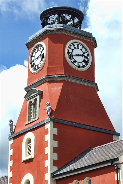 The Clock Tower Pembroke 2 Picture Board by Steve Purnell