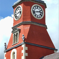 Buy canvas prints of The Clock Tower Pembroke 2 by Steve Purnell