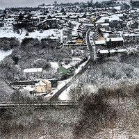 Buy canvas prints of Welsh Winter Scene by Steve Purnell