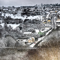Buy canvas prints of Welsh Winter Scene 2 by Steve Purnell