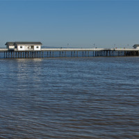 Buy canvas prints of Penarth Pier by Steve Purnell