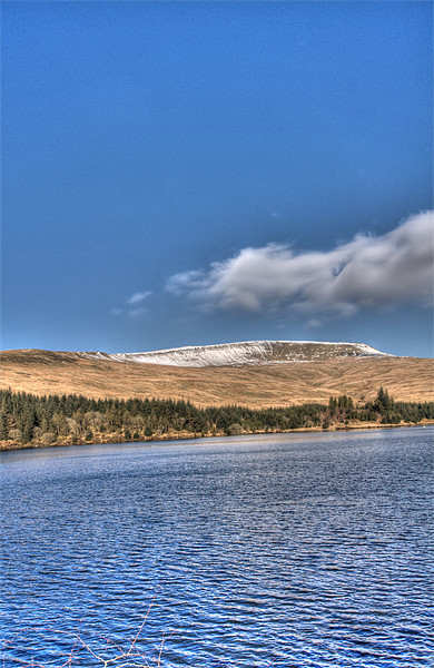 Fan Fawr and Beacons Reservoir 2 Picture Board by Steve Purnell