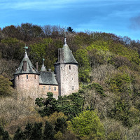 Buy canvas prints of Castell Coch Cardiff by Steve Purnell