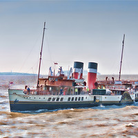 Buy canvas prints of PS Waverley by Steve Purnell