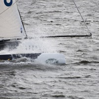 Buy canvas prints of Extreme 40 Making A Splash by Steve Purnell