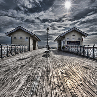 Buy canvas prints of Penarth Pier 2 by Steve Purnell