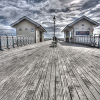 Buy canvas prints of Penarth Pier 3 by Steve Purnell
