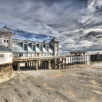 Buy canvas prints of Penarth Pier 5 by Steve Purnell