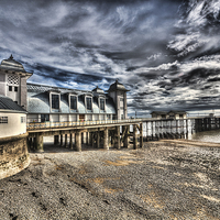Buy canvas prints of Penarth Pier 6 by Steve Purnell