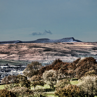 Buy canvas prints of Brecon Beacons in Autumn by Steve Purnell