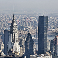 Buy canvas prints of Chrysler Building New York by Steve Purnell