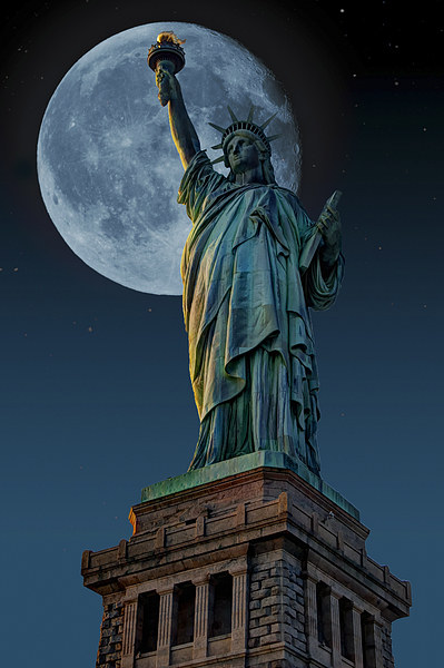 Liberty Moon Picture Board by Steve Purnell