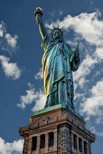 Statue Of Liberty Picture Board by Steve Purnell