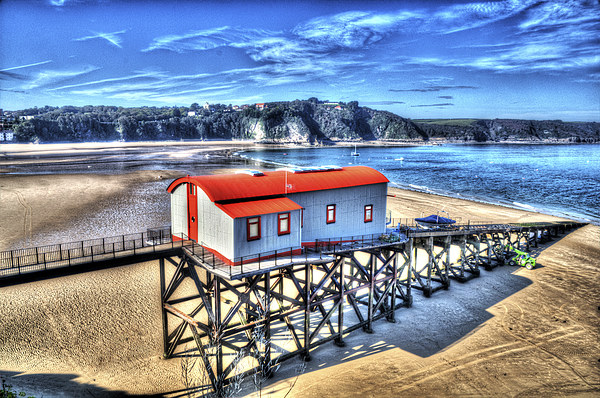 Tenby Old Lifeboat House Picture Board by Steve Purnell
