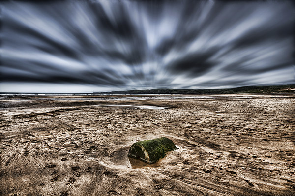 Freshwater West Drama Picture Board by Steve Purnell