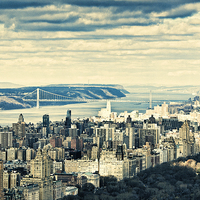 Buy canvas prints of New York Skyline 3 by Steve Purnell