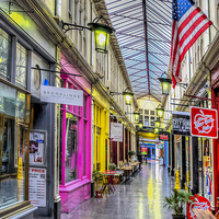 Buy canvas prints of America Cardiff Style by Steve Purnell
