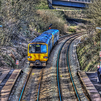 Buy canvas prints of Gilfach Fargoed Railway Station by Steve Purnell