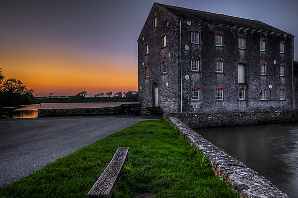Carew Tidal Mill At Sunset Picture Board by Steve Purnell
