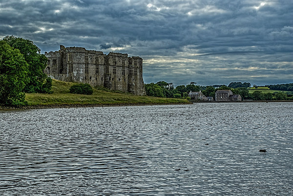  Carew Castle Pembrokeshire Picture Board by Steve Purnell