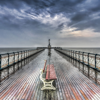 Buy canvas prints of Penarth Pier 4 by Steve Purnell