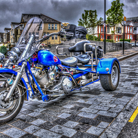 Buy canvas prints of Motorcycle Rally 1 by Steve Purnell