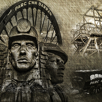 Buy canvas prints of Welsh Mining Heritage by Steve Purnell