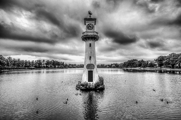 Scott Memorial Lighthouse Roath Park Cardiff 1 Mon Picture Board by Steve Purnell
