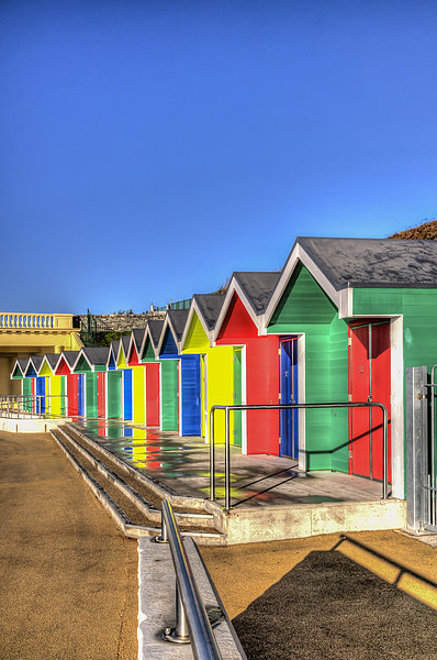 Barry Island Beach Huts 7 Picture Board by Steve Purnell