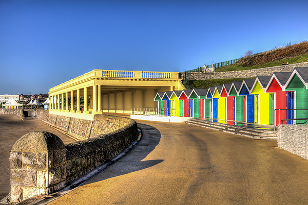 Barry Island Beach Huts 8 Picture Board by Steve Purnell