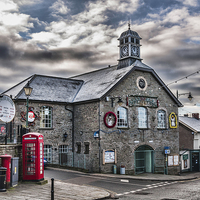 Buy canvas prints of Talgarth Town Hall 3 by Steve Purnell
