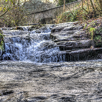 Buy canvas prints of Talgarth Waterfall 2 by Steve Purnell