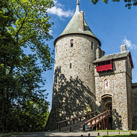 Buy canvas prints of Castell Coch by Steve Purnell