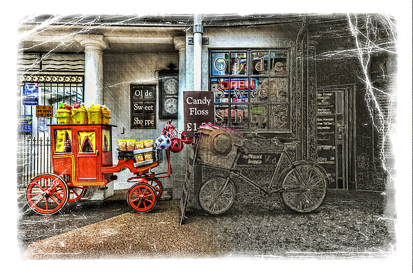 Ye Olde Sweet Shoppe Art 1 Picture Board by Steve Purnell
