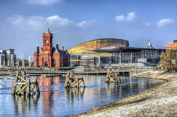 Cardiff Bay Picture Board by Steve Purnell