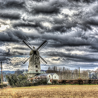 Buy canvas prints of Llancayo Mill Usk 1 by Steve Purnell