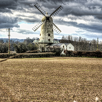Buy canvas prints of Llancayo Mill Usk 2 by Steve Purnell